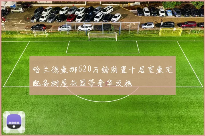 哈兰德豪掷620万镑购置十居室豪宅配备树屋花园等奢华设施